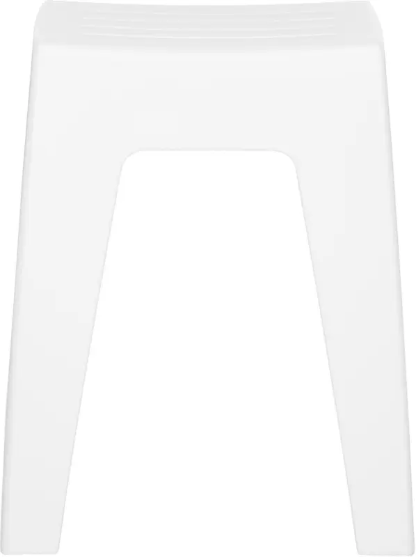 Stapelhocker Kumba in Weiß