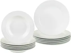 Tafelservice Kerstin in Weiß, 12-teilig