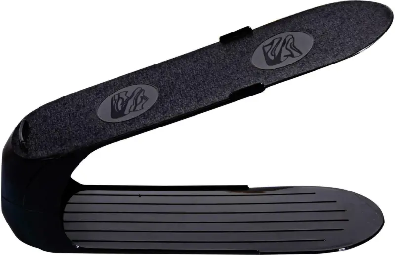 Schuhablage Leo in Schwarz, 4er-Set
