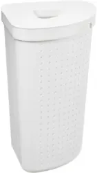 Wäschetonne Seoul in Weiß ca. 62l