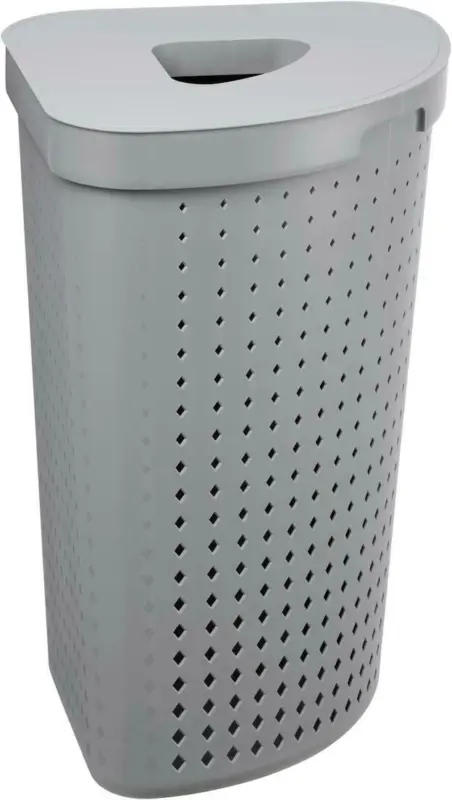 Wäschetonne Seoul in Grau ca. 62l