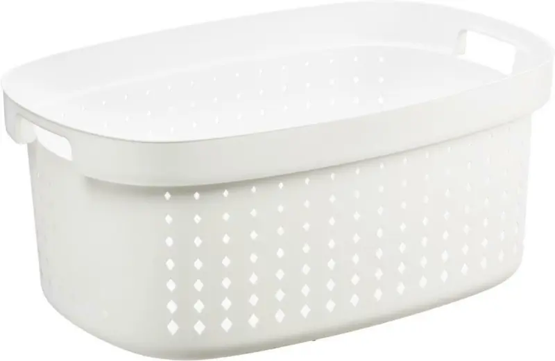 Wäschekorb Seoul in Weiß ca. 42l