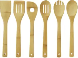 Küchenhelferset Woody aus Bambus 6-teilig