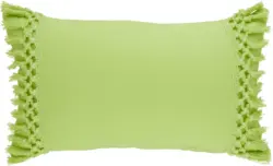 Zierkissen Leila in Grün ca. 30x50cm