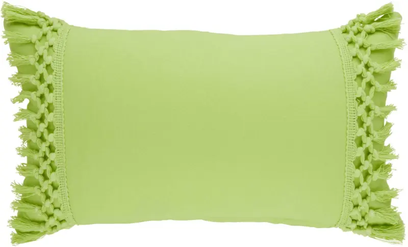 Zierkissen Leila in Grün ca. 30x50cm