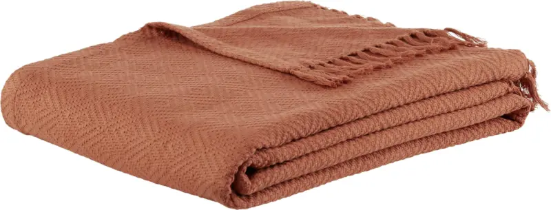 Tagesdecke Frieda in Rot ca. 130x180cm