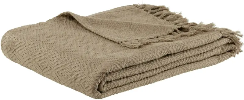 Tagesdecke Frieda in Natur ca. 130x180cm