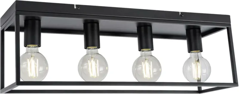 Deckenleuchte Qaudri max. 40 Watt Deckenlampe