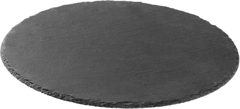 Servierplatte Stoney in Schwarz Ø ca.30cm