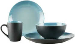 Kombiservice Micha aus Steingut, 16-teilig