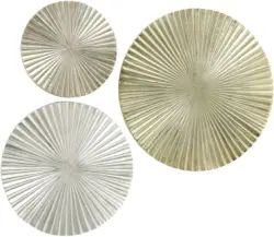 Wanddeko Ikarus aus Aluminium 3-teilig