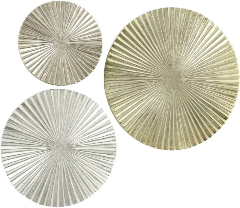 Wanddeko Ikarus aus Aluminium 3-teilig