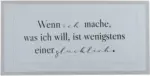 mömax Dornbirn - Ihr Trendmöbelhaus in Dornbirn Dekoschild Wording aus Eisen