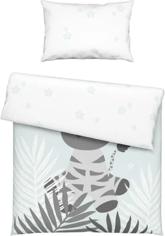 Kinderbettwäsche Zebra Wende ca. 100x135cm