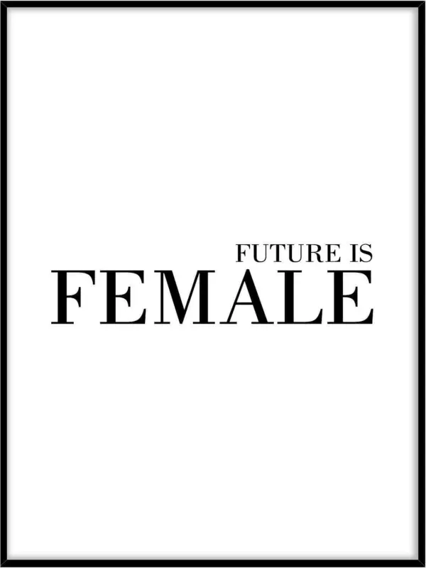 Bild Elena in Schwarz ca. 50x70cm.