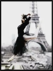 Bild Elena in Schwarz ca. 50x70cm