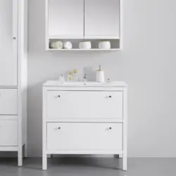 Waschbeckenunterschrank 'Ginevra', weiß