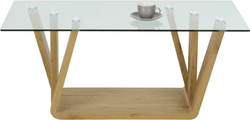 Couchtisch in Eichefarben