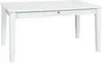 mömax Esstisch 'Westerland' ca. 160x90 cm, aus Kiefer,weiß