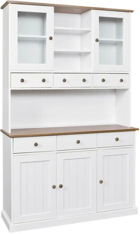 Kredenz 'Westerland' , aus Kiefer, weiß