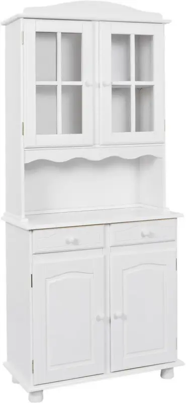 Kredenz 'Valencia' , aus Kiefer , weiß