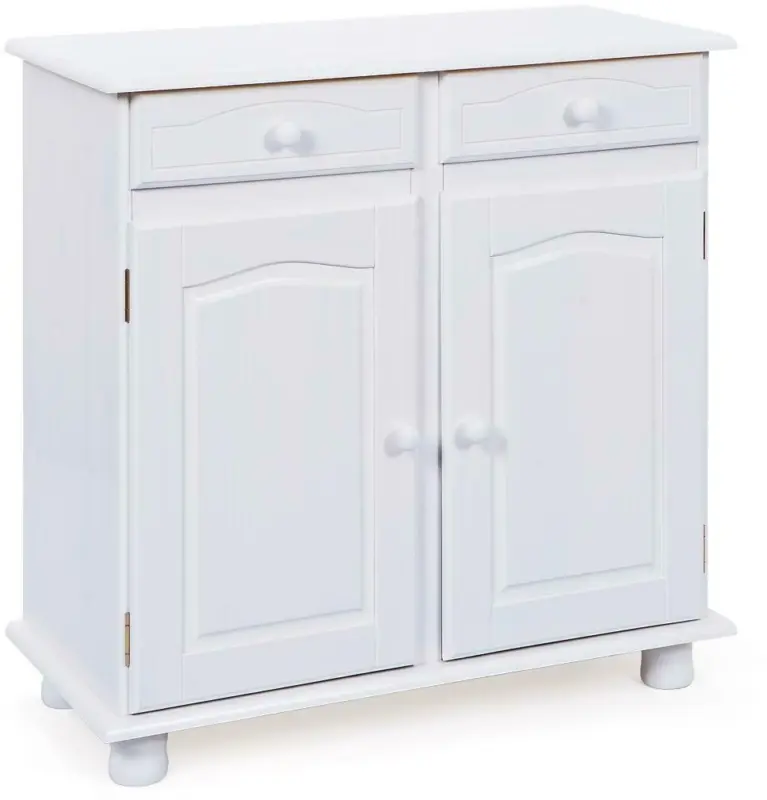 Kommode 'Lovi' , aus Kiefer, weiß