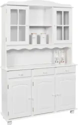 Kredenz 'Siena', aus Kiefer, weiß