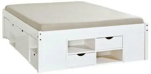 Bettanlage 'Till' , aus Kiefer , weiß