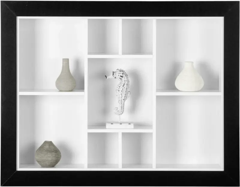 Wandregal 'Arizona', weiß