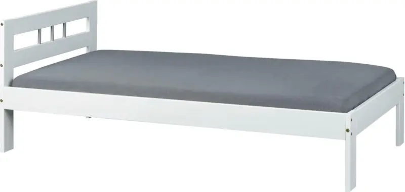 Bett 'Billy', aus Kiefer, weiß