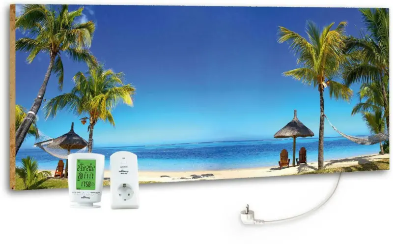 Infrarot-Heizpaneel Beach mit Thermostat