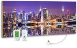 Infrarot-Heizpaneel City mit Thermostat