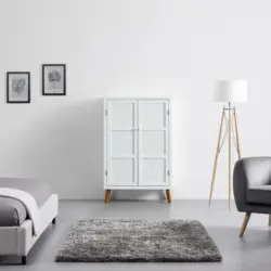 Kleiderschrank 'Rosalia', weiß