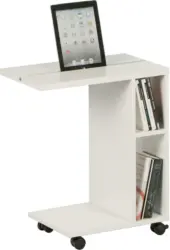 Beistelltisch 'Latino' , ca 50x30 cm, weiß