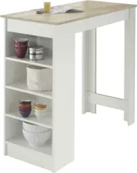 Bartisch 'Mojito' , ca 115x50 cm, weiß