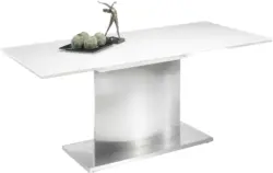 Esstisch 'Igor' , ca 180x90 cm, weiß