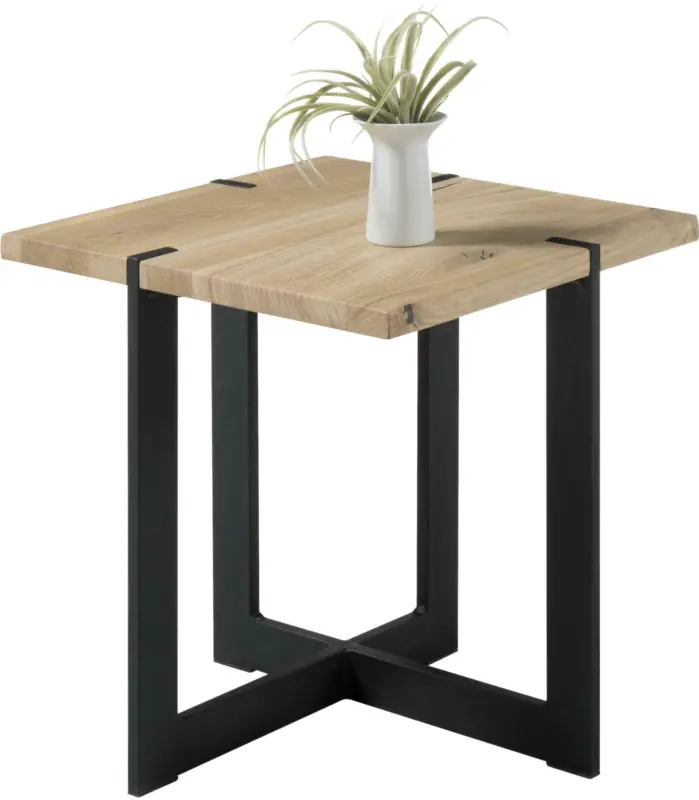 Couchtisch 'Tiago' , ca 45x45 cm, aus Eiche