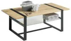 Couchtisch 'Tizian' , ca 110x60 cm, aus Eiche