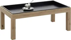 Couchtisch in Schwarz 'Aversa'