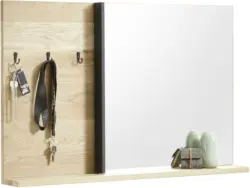 Spiegel in Eiche Echtholz 'Paco'