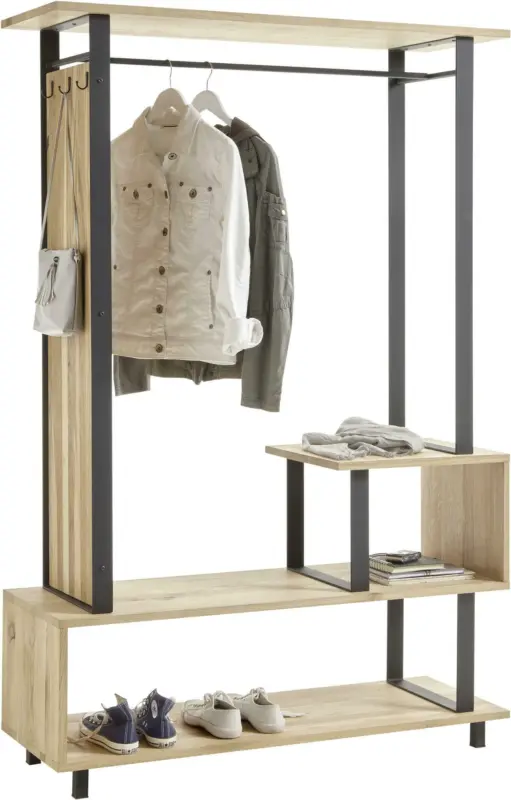 Garderobe 'Alano' , aus Eiche