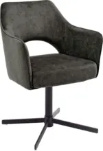 mömax Armlehnstuhl in Anthrazit