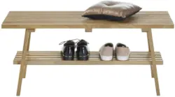 Garderobenbank in Eiche massiv