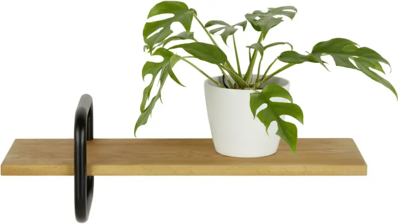 Wandboard aus Eiche massiv