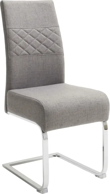 Schwingstuhl in Grau