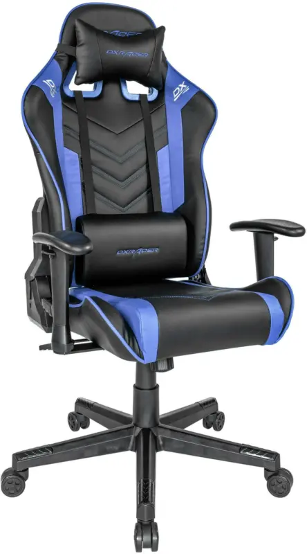 Gamingstuhl in Blau/Schwarz