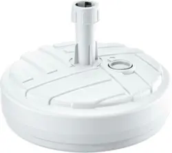 Sonnenschirmständer Sunshine in Weiß