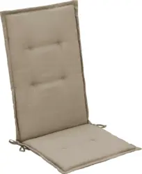 Sesselauflage Poppi in Naturfarben