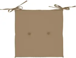 Stuhlkissen Smokey in Natur ca. 40x2,5x40cm