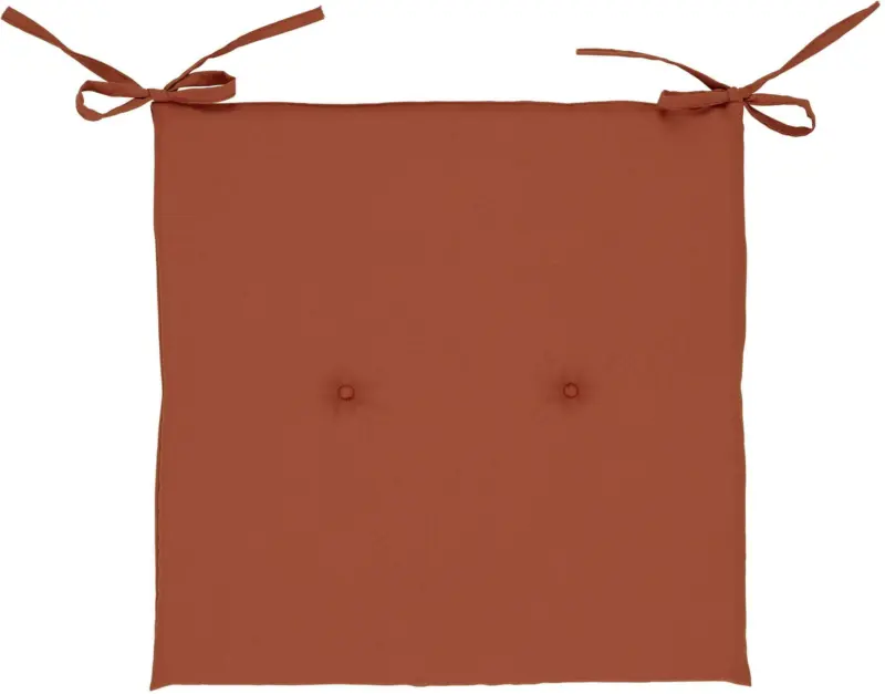 Stuhlkissen Smokey in Terra Cotta ca. 40x2,5x40cm